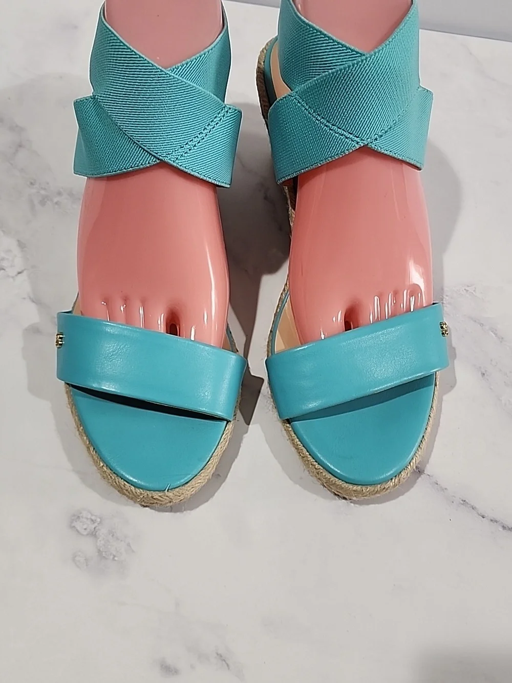 Bandolino Stylish  Wedge  Blue Sandal